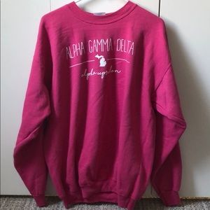 Alpha Gamma Delta -alpha upsilon sweatshirt
